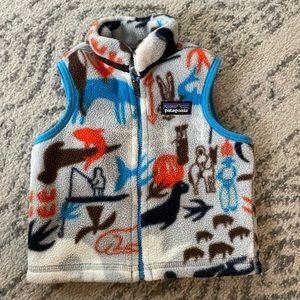 Baby Patagonia Fleece Vest